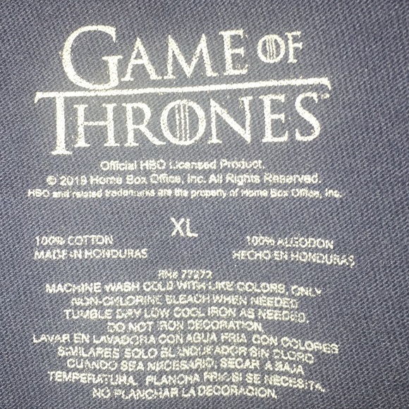 Game of Thrones x yankee tshirt - Picture 6 of 6